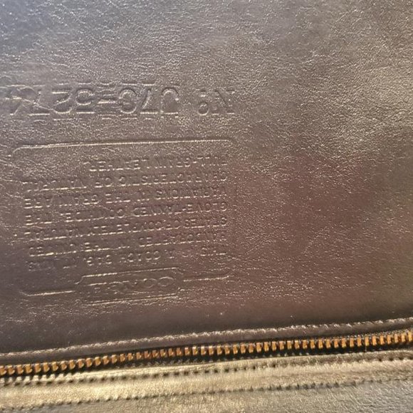 COACH VINTAGE ESSEX 5274 BRIEFCASE Black - Picture 2 of 8